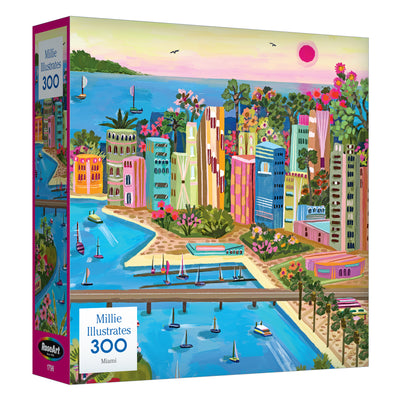 RoseArt-Millie Illustrates-Charleston-Puzzle de 300 pièces