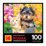 RoseArt - Kodak Premium - Les Copains du Seau - Puzzle de 100 Pièces