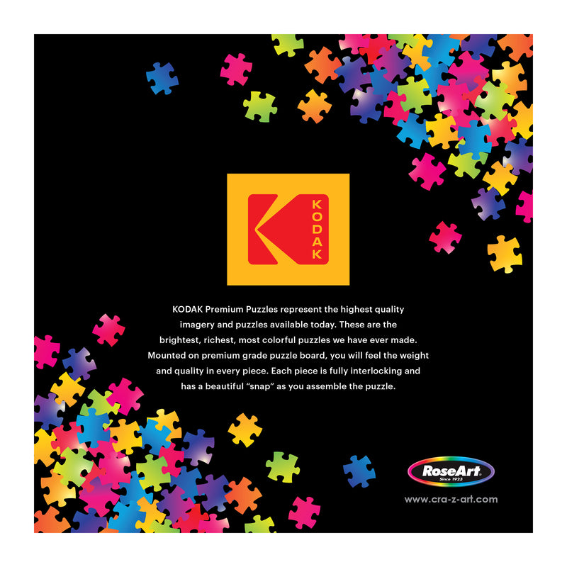 RoseArt - Kodak Premium - Puppy Socks - 100 Piece Jigsaw Puzzle