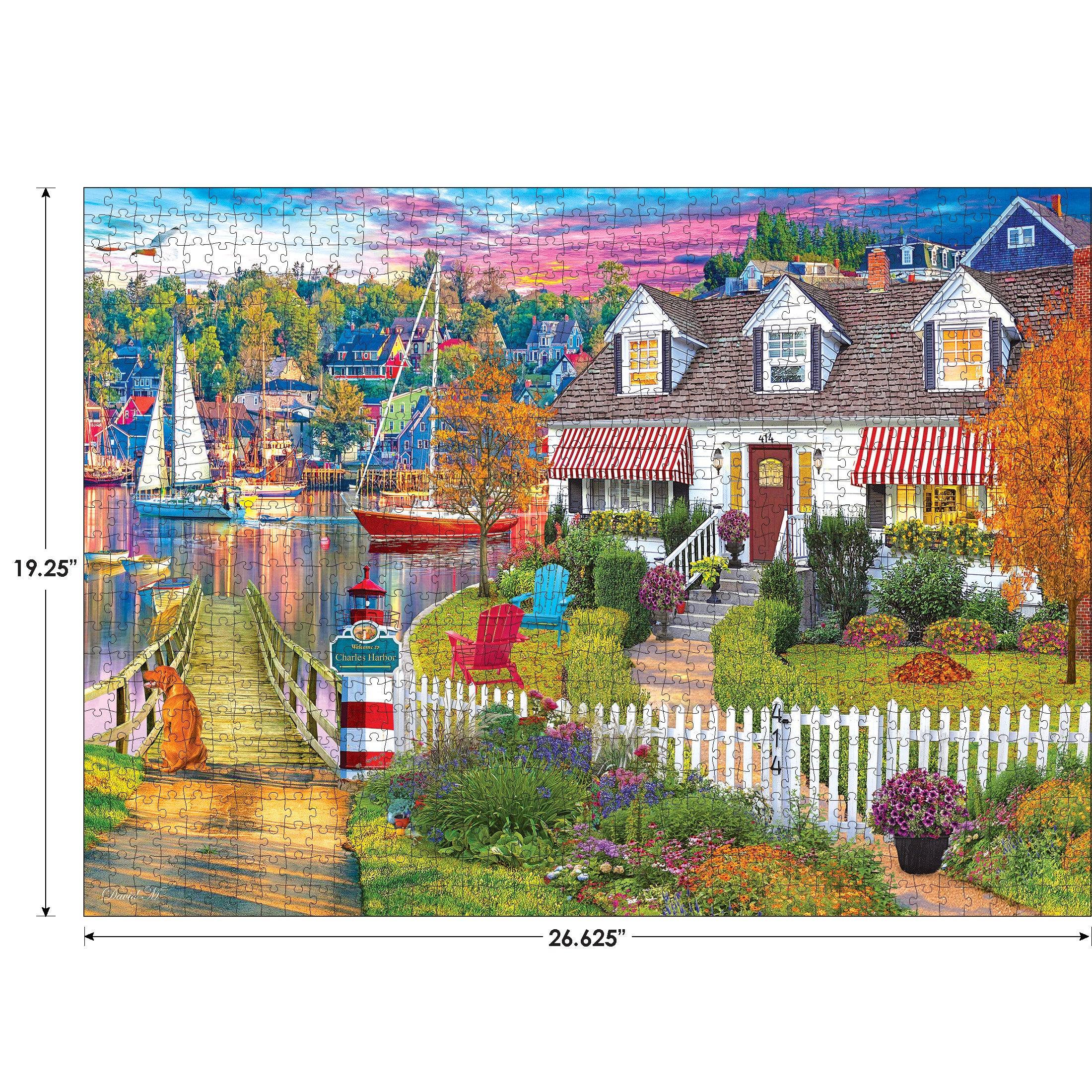 RoseArt - Kodak Cork - Charles Harbor - 1000 Piece Jigsaw Puzzle