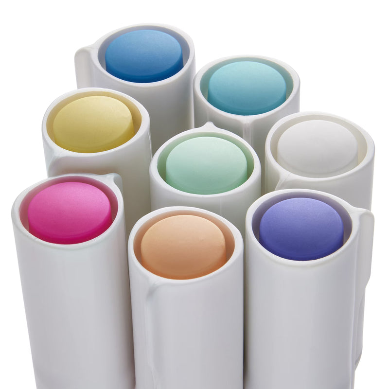 Cra-Z-Art Milky Broad Line Markers, 8 Pastel Colors, Ages 3+