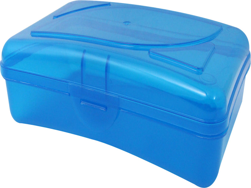 Cra-Z-Art Plastic School Boxes, asst colors