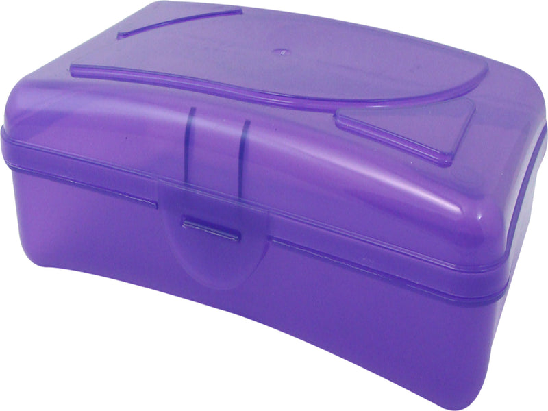 Cra-Z-Art Plastic School Boxes, asst colors