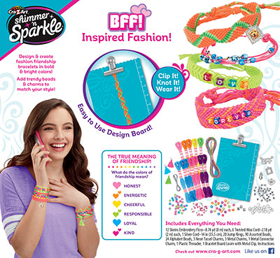 Shimmer 'n Sparkle BFF Friendship Bracelets