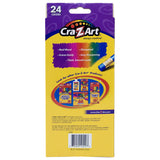 Cra-Z-Art Erasable Colored Pencils with Erasers, 24 Colors, Pre-Sharpened, Ages 3+