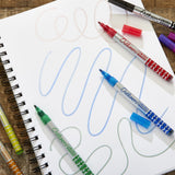 Cra-Z-Art Outliners Metallic Markers, 8 Colors, Two-Color Effect
