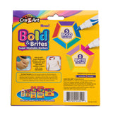 Cra-Z-Art Bold & Brites Super Washable Broad Line Markers, 10 Colors, 2 Pack (20 Markers)