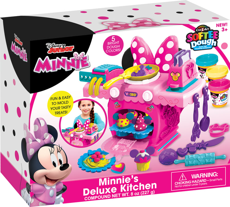 Softee Dough Disney Minnie Mouse Mold N' Play Kitchen