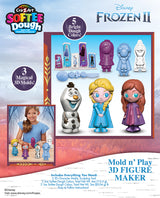 Cra-Z-Art Disney Frozen 2 Mold N Play 3D Figure Maker Small