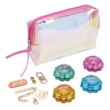 Go Glo Minis Backpack Charm Makeup Set for Kids, 4 Mini Beauty Items, Ages 8+
