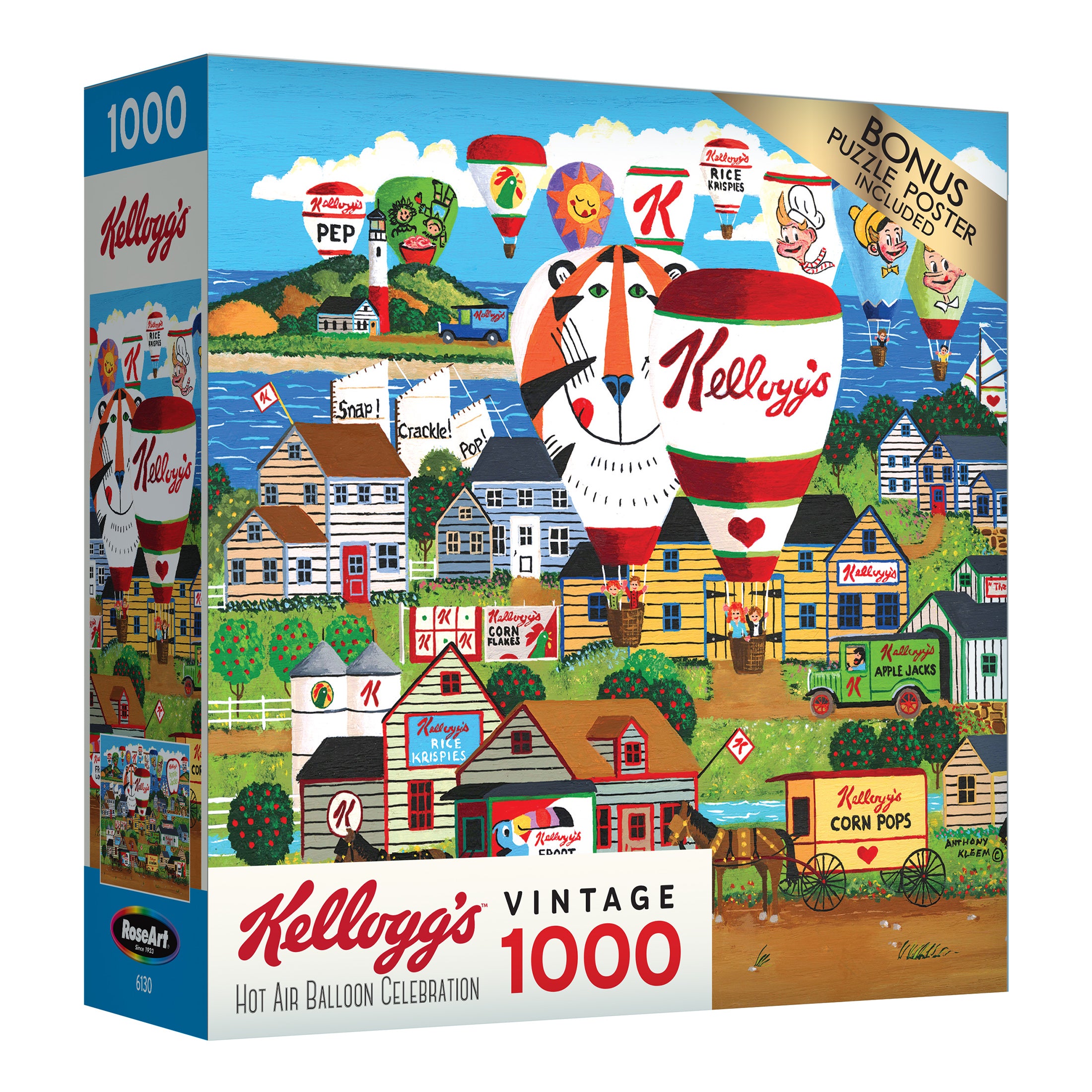 ヴァンガード ConneR-ChLp カレット RR 4枚セット RoseArt - Kellogg's - Hot Air Balloon Celebration - 1000 Piece