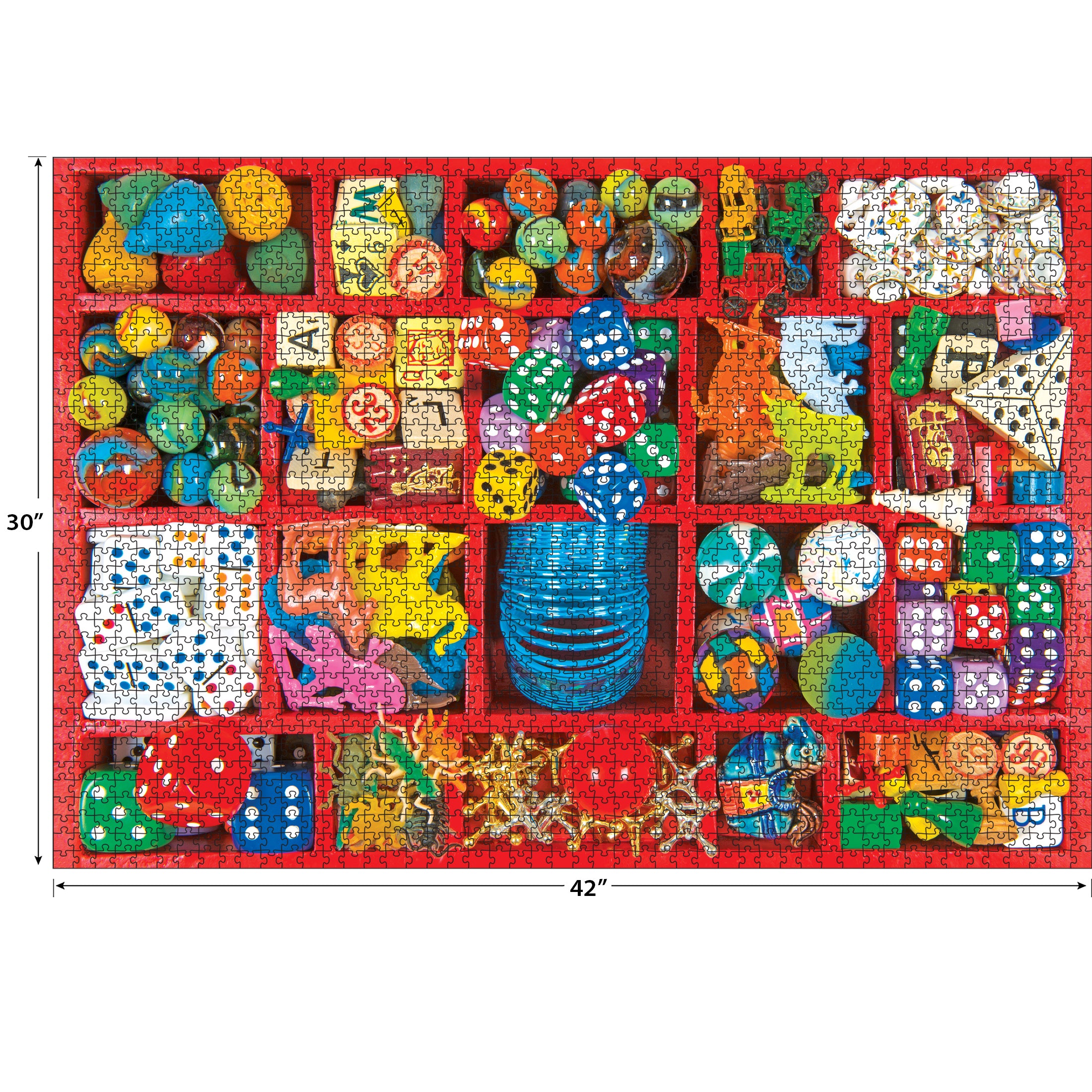 バースデーセット RoseArt - Kodak Premium - Vintage Toy Box - 3000 Piece Jigsaw