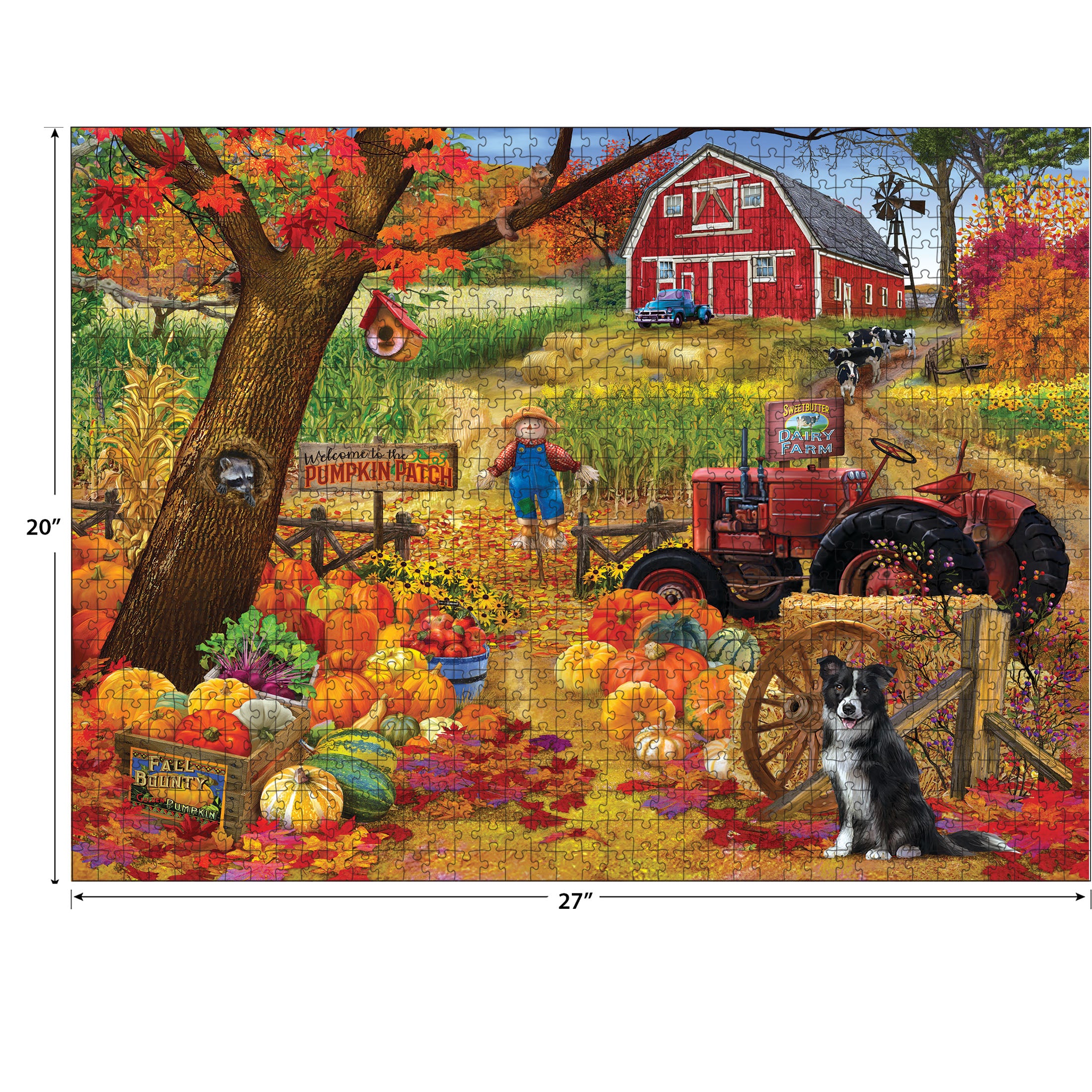 RoseArt - Chris Bigelow - Fall Harvest - 1000 Piece Jigsaw Puzzle