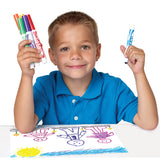Cra-Z-Art Bold & Brites Super Washable Broad Line Markers, 10 Colors, Ages 3+