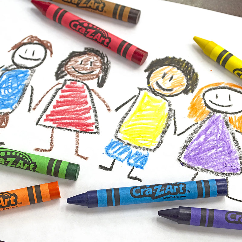 Cra-Z-Art 70-Piece Super Art Set with Crayons, Markers & More