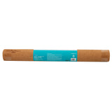 A Board Dudes HOBBY CORK ROLL - 3/32 in thick 24 x 48 INCH wrapped in a teal label with product information and a barcode.