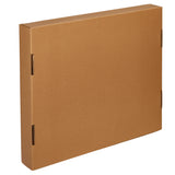 A closed, rectangular RoseArt My Room's Table & Chairs: Stylish Real Wood Furniture for Creative Spaces box with visible creases on the edges and staples on the sides against a plain white background.