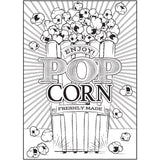 Cra-Z-Art Timeless Creations Sweet & Savory Food Adult Coloring Book, 64 Designs