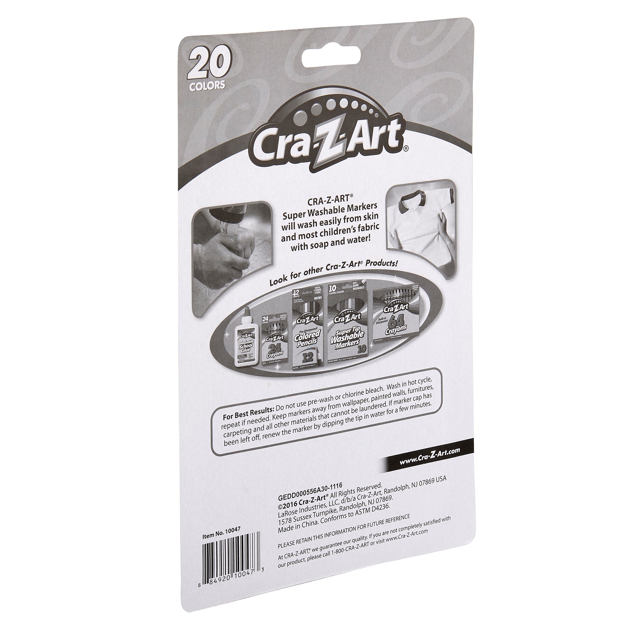 Cra-Z-Art Super Tip Markers 10ct Double-Sided