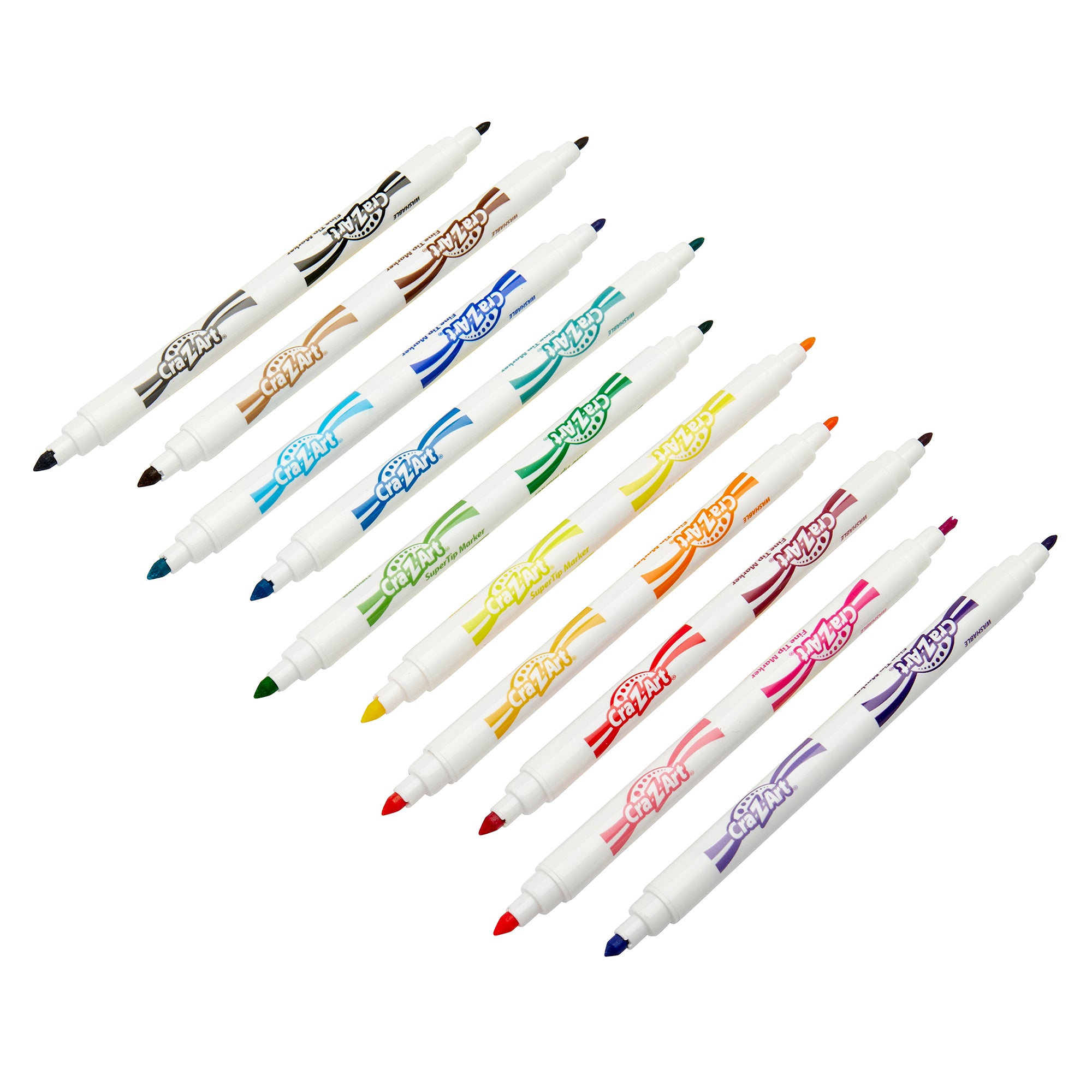 Cra-Z-Art Super Tip Markers 10ct Double-Sided
