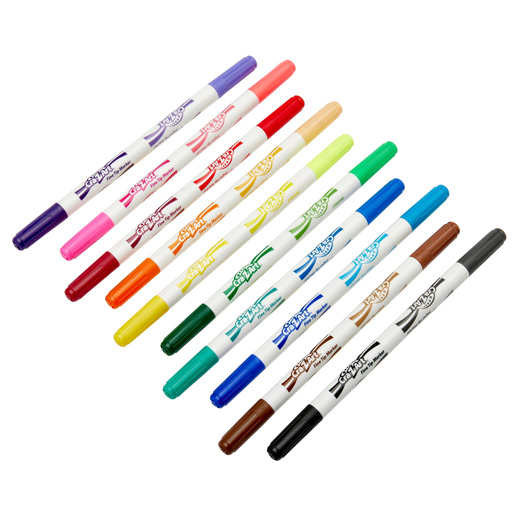 T*u様 Marker Comp 14 美品 Cra-Z-Art Super Tip Markers 10ct Double-Sided