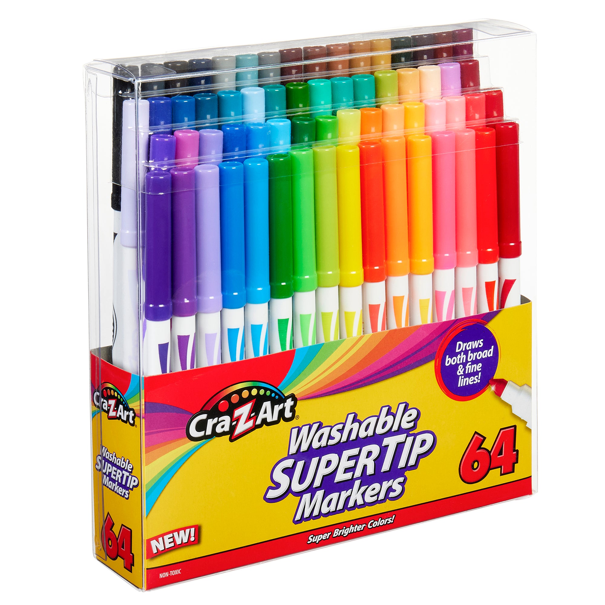 Cra-Z-Art Super Tip Marker 64 Count