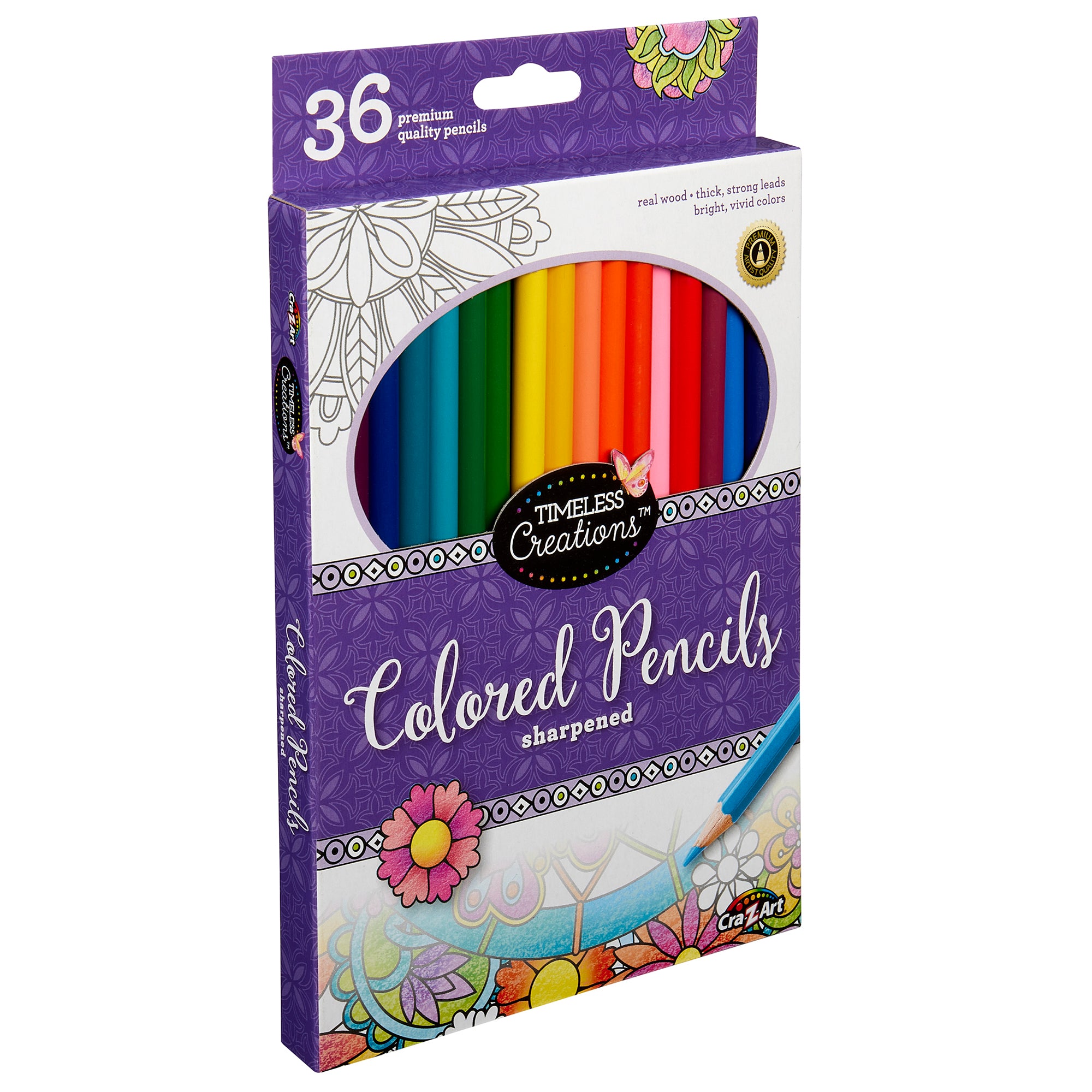 Timeless Creations 36 Count Colored Pencils – Cra-Z-Art