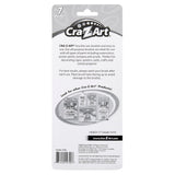 Packaging of Cra-z-art Artist Brushes 7 Count with product description and usage recommendations. The back side features usage tips, a product code, and images of other Cra-Z-Art products.