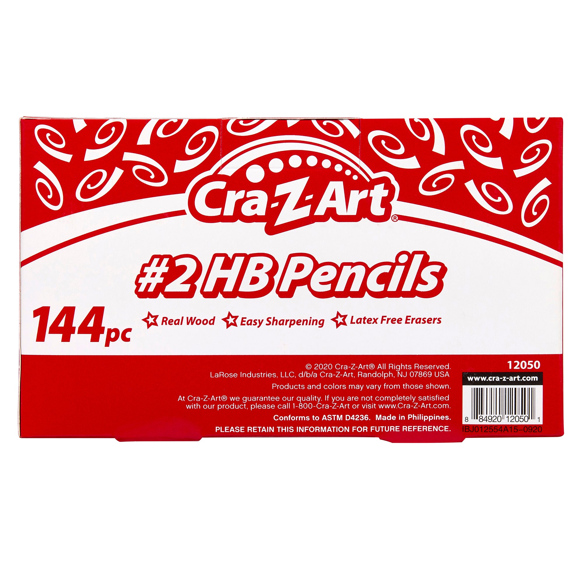 Cra-Z-Art #2 Pencils Dispenser Box 144 Count