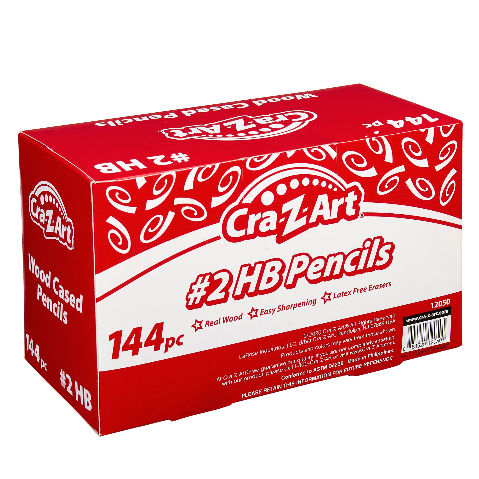 Cra-Z-Art #2 Pencils Dispenser Box 144 Count