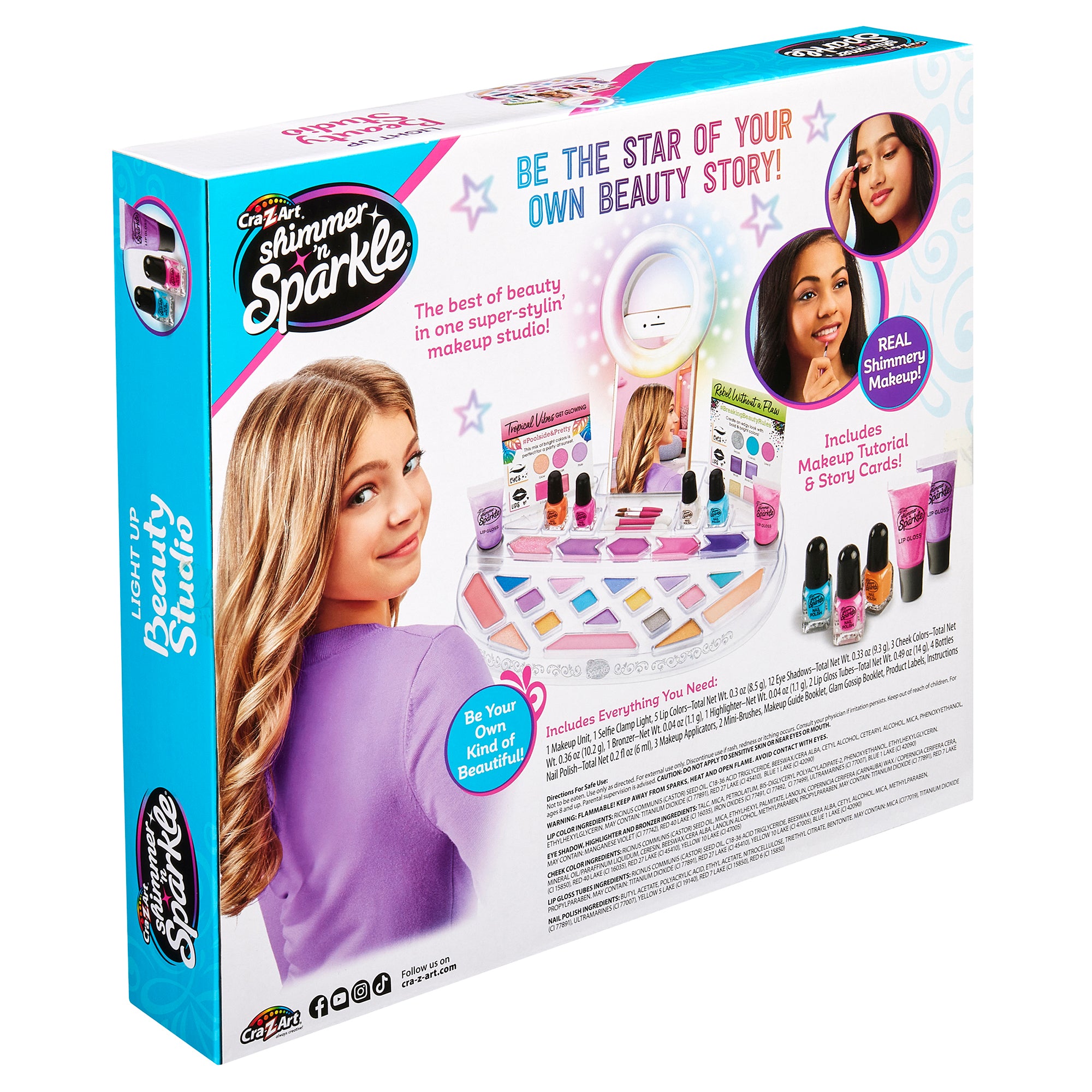 Shimmer 'n Sparkle Light Up Beauty Studio – Cra-Z-Art