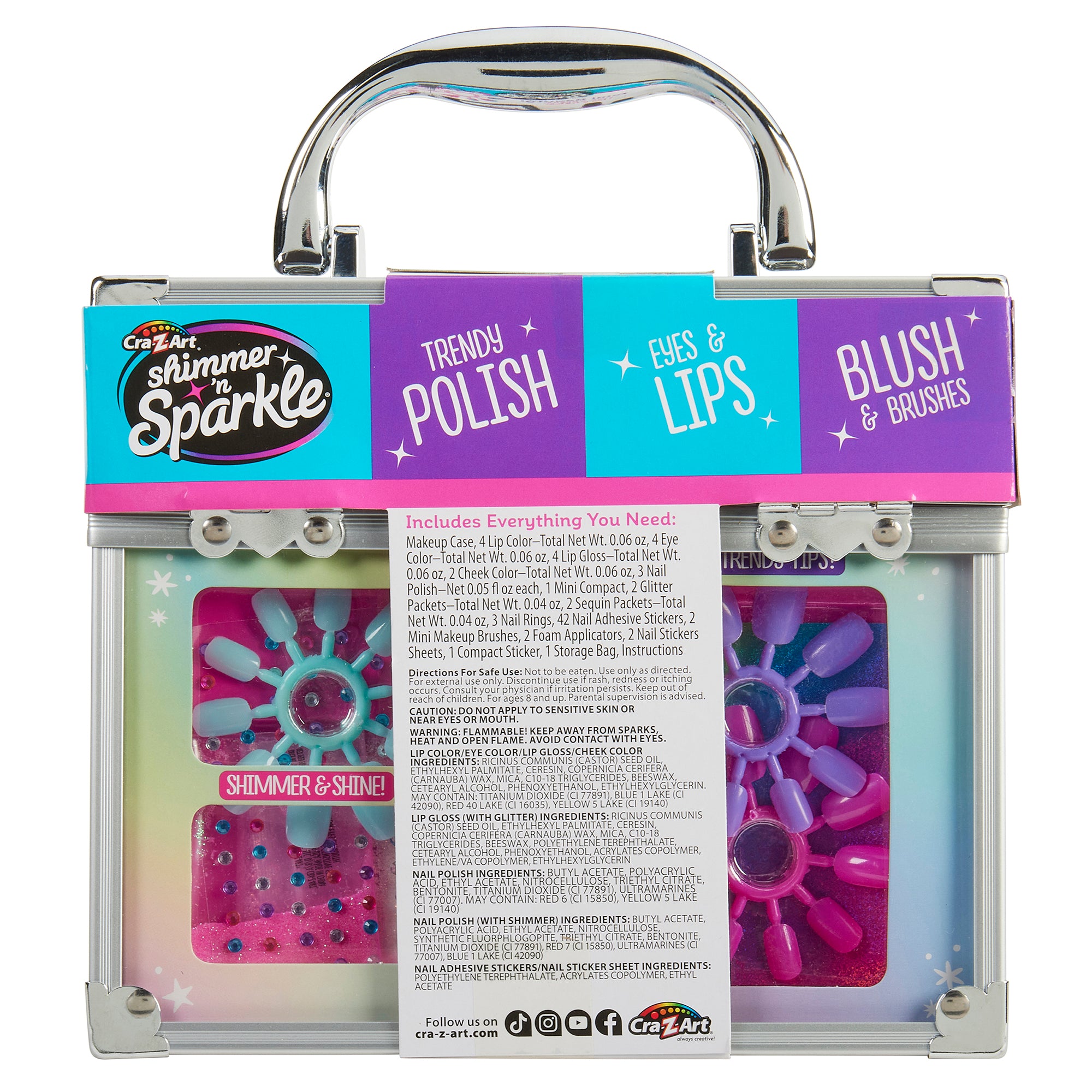Shimmer 'n Sparkle All In One Make Up Caddy – Cra-Z-Art