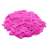 A pile of Cra-Z-Sand Pink Glitter Sand, 1.5 LB Tub on a white background.