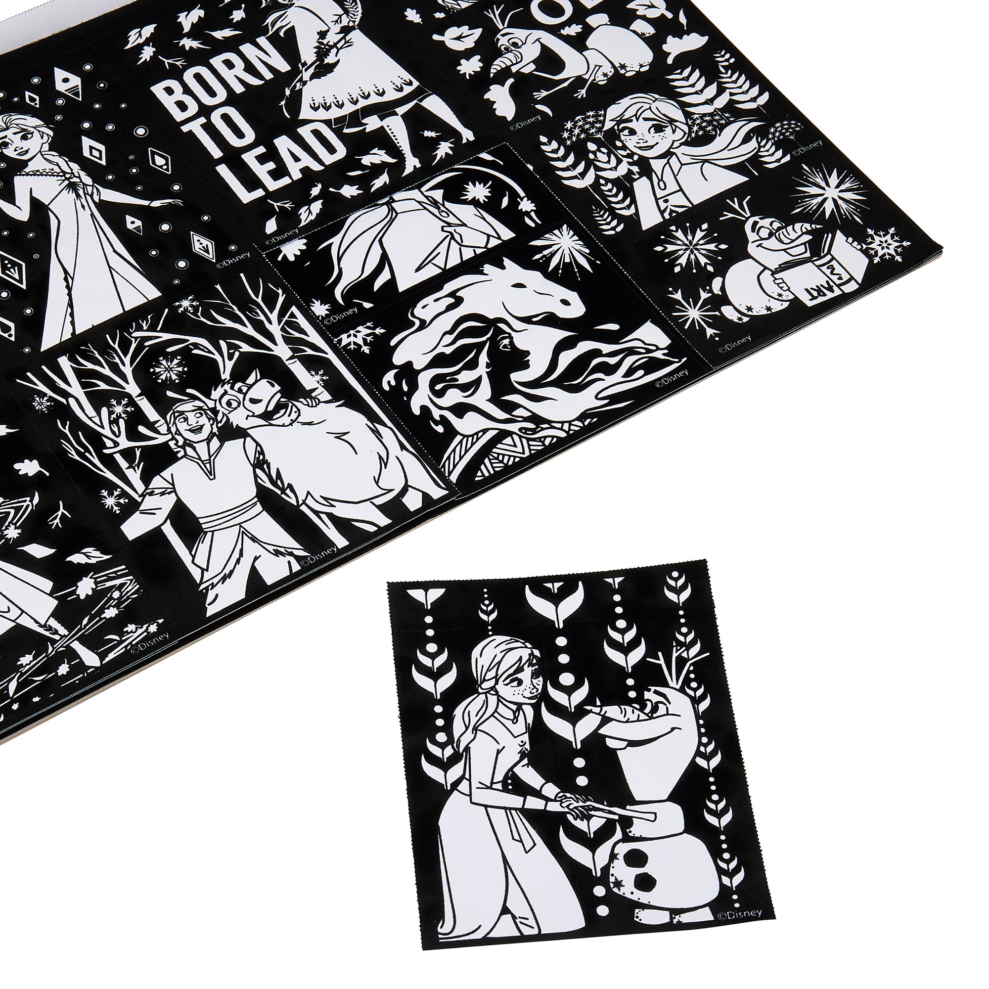 Cra-Z-Art Disney Frozen 2 Fuzzy Poster Jumbo Pad, 40 Sheets – Mistake-