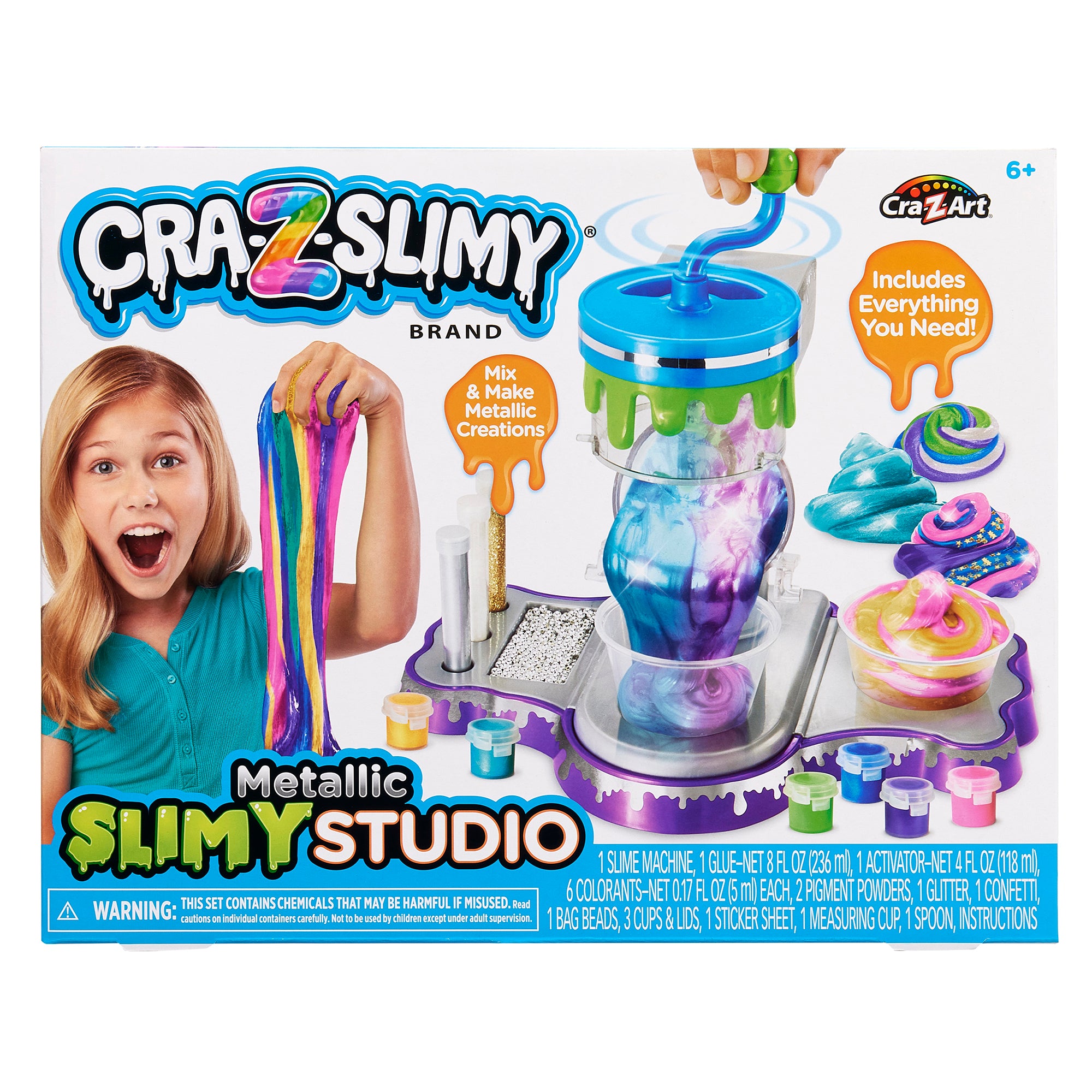 あいす様【まとめ売り】MARCO　SILK CREATE SLIM 計23袋 Cra-Z-Slimy Metallic Slime Studio Kit with Mixer – Cra-Z-Art