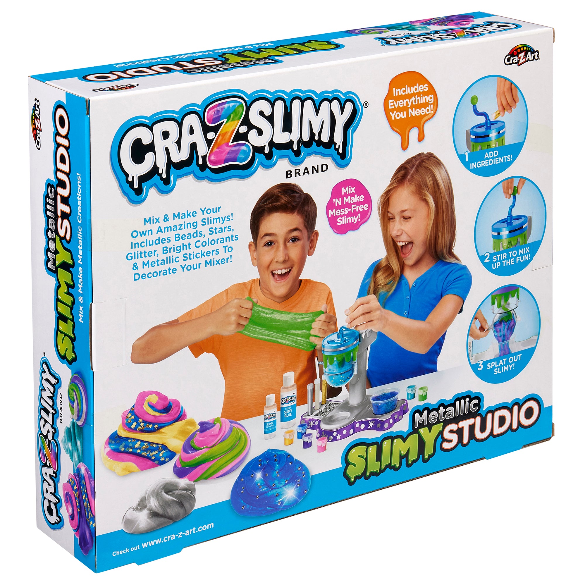 あいす様【まとめ売り】MARCO　SILK CREATE SLIM 計23袋 Cra-Z-Slimy Metallic Slime Studio Kit with Mixer – Cra-Z-Art