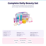 Go Glo Skin Essentials Tween Skincare & Spa Set for Kids, Self Care Beauty Kit, Ages 8+