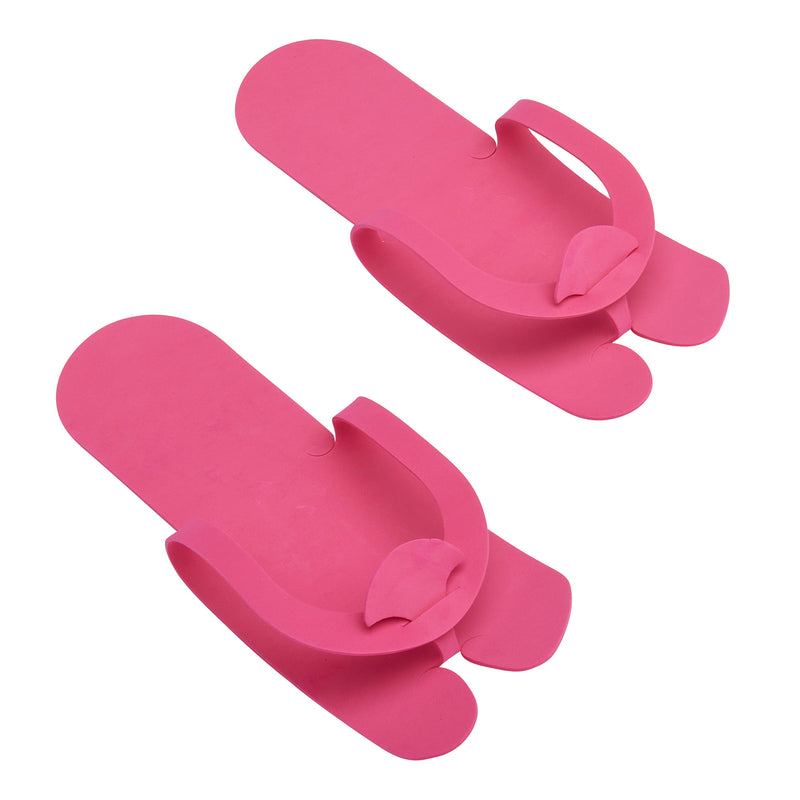 A Shimmer 'n Sparkle Ultimate Pedicure Party with open toes and strap accents.