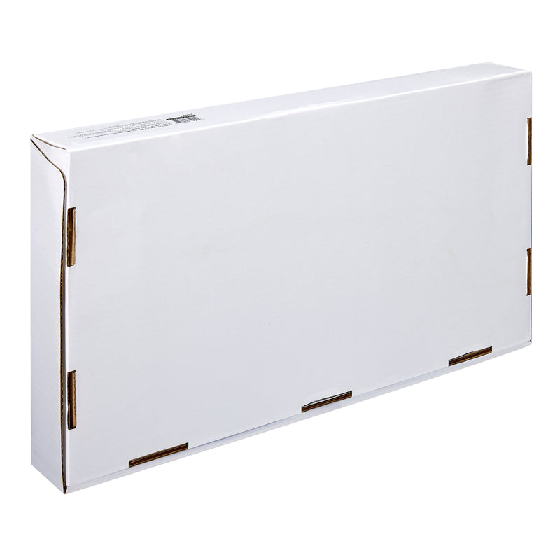 A plain white rectangular cardboard box with brown edges and a barcode on one side. Inside, you'll find Cra-Z-Art Washable Markers Broadline 16 color 256 Count.