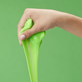 Cra-Z-Slimy I’m Stretchy Neon Green Slime for Kids, Super Stretchy Sensory Slime, 10 oz Jar