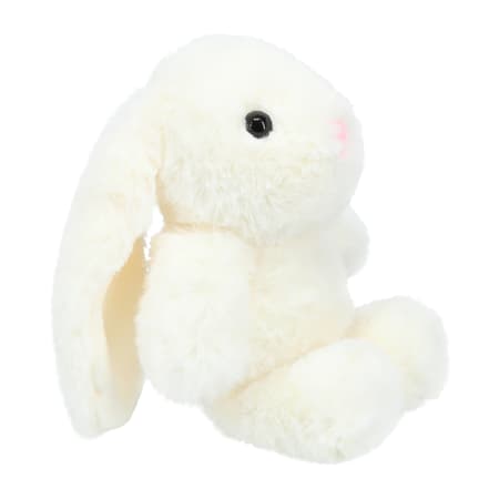 ButterLuvs White Bunny Plush Toy, 6 Inch – Small Stuffed Animal for Kids, Soft White Rabbit, Collectible Plush Gift
