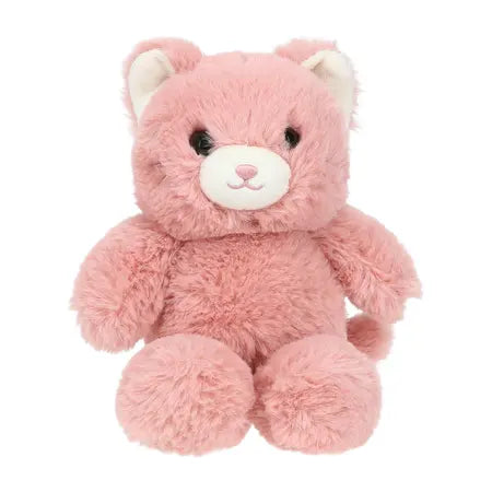 ButterLuvs Pink Kitty Plush Toy, 6 Inch – Small Stuffed Animal for Kids, Soft Pink Cat, Collectible Plush Gift