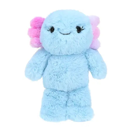 ButterLuvs Axolotl Plush Toy – Small Stuffed Animal for Kids, Cute Soft Blue Axolotl, Collectible Plush Gift