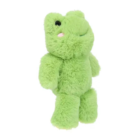 ButterLuvs Green Frog Plush Toy, 6 Inch – Small Stuffed Animal for Kids, Soft Green Frog, Collectible Plush Gift