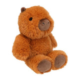 ButterLuvs Capybara Plush Toy, 6 Inch – Small Stuffed Animal for Kids, Soft Brown Capybara, Collectible Plush Gift