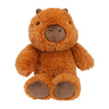 ButterLuvs Capybara Plush Toy, 6 Inch – Small Stuffed Animal for Kids, Soft Brown Capybara, Collectible Plush Gift