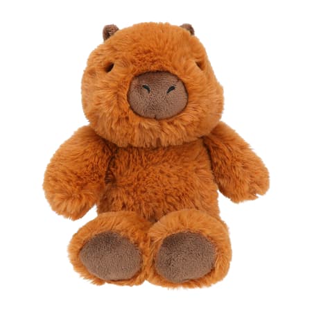 ButterLuvs Capybara Plush Toy, 6 Inch – Small Stuffed Animal for Kids, Soft Brown Capybara, Collectible Plush Gift
