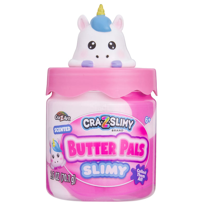 Cra-Z-Slimy Butter Pals Scented Butter Slime with Collectible Character, 2.5 oz, Styles May Vary