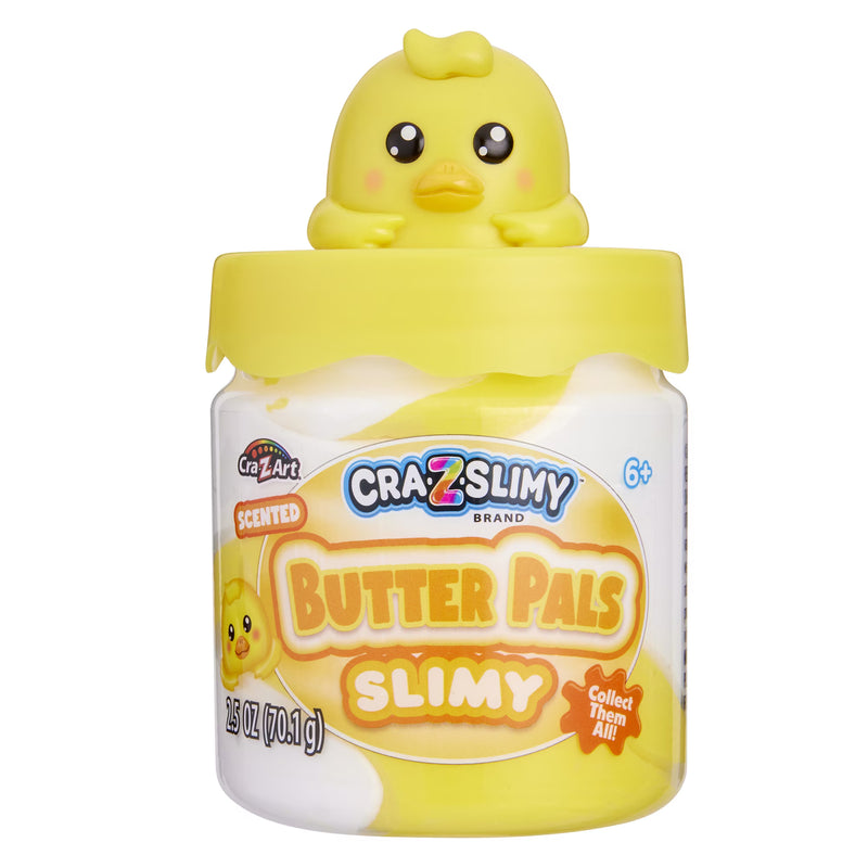 Cra-Z-Slimy Butter Pals Scented Butter Slime with Collectible Character, 2.5 oz, Styles May Vary