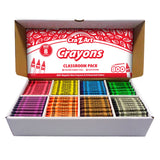 Cra-Z-Art Crayons, paquet économique pour la classe – 800 unités, 8 couleurs, fournitures scolaires